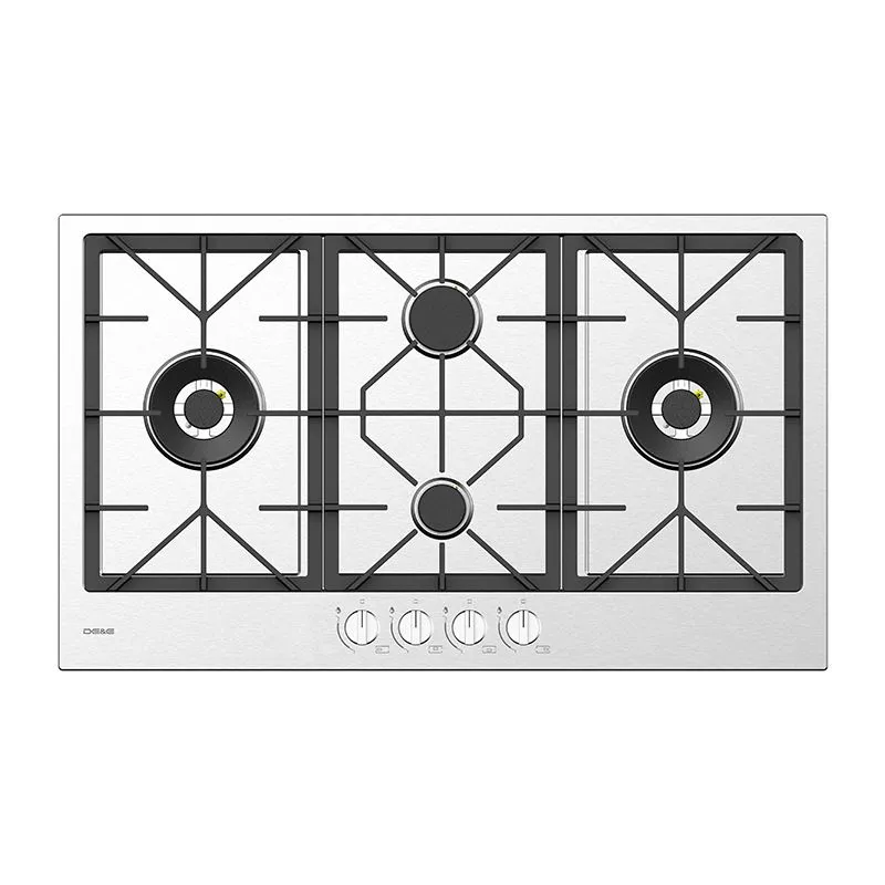 Four Burner Gas Stove Steel
