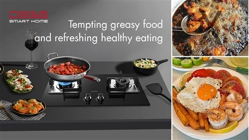 What is the difference between a built - in gas hob and a freestanding gas hob?