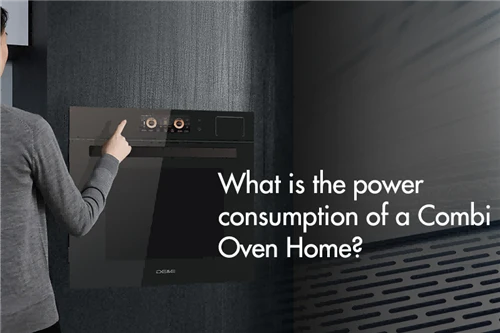 What is the power consumption of a Combi Oven Home?
