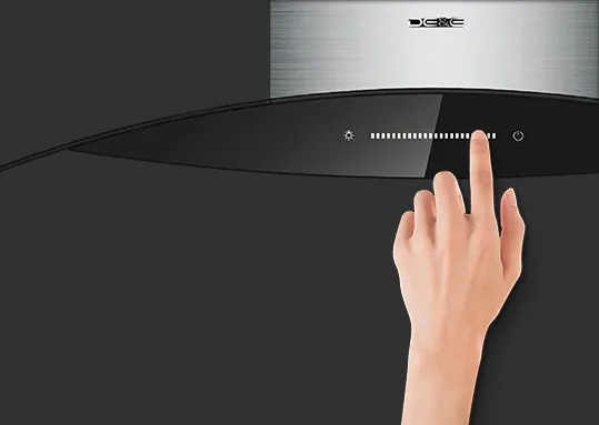Slide Sensor Touch Control Stove Hoods Slide Sensor Touch Control Stove Hoods
