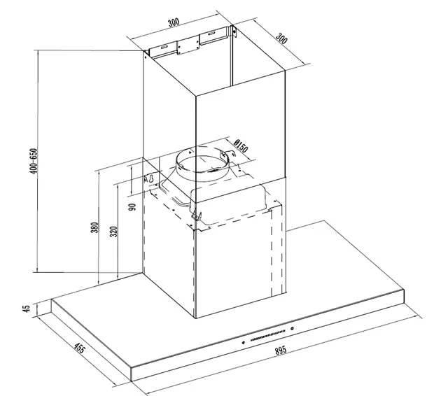 Kitchen Exhaust Hood Line Drawing Kitchen Exhaust Hood Line Drawing