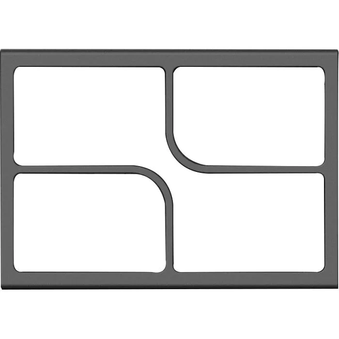 Cast Iron Pan Support of Built in Hob 3 Burner 2001 Cast Iron Pan Support of Built in Hob 3 Burner 2001