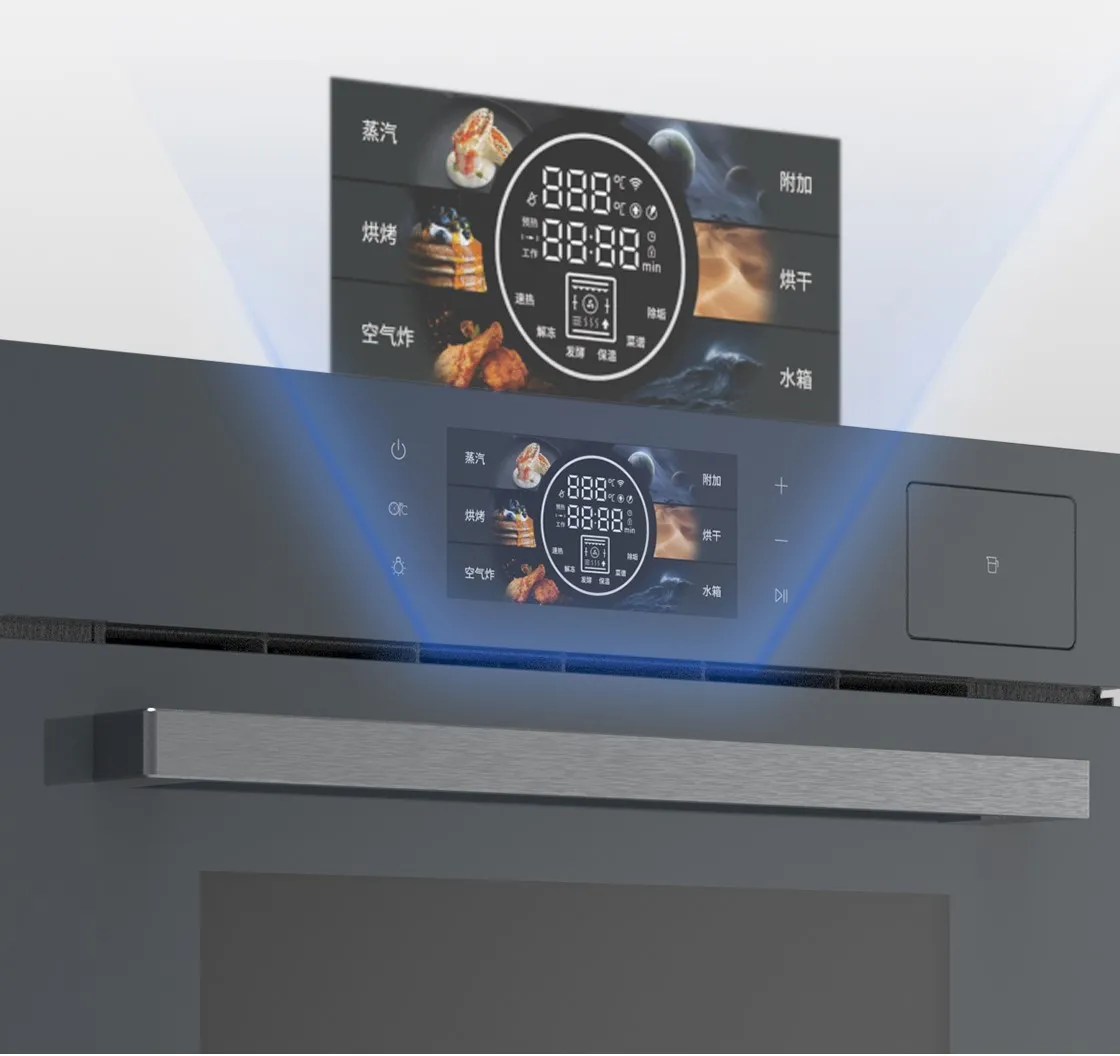 TFT Display of Steamer and Oven Combo TFT Display of Steamer and Oven Combo