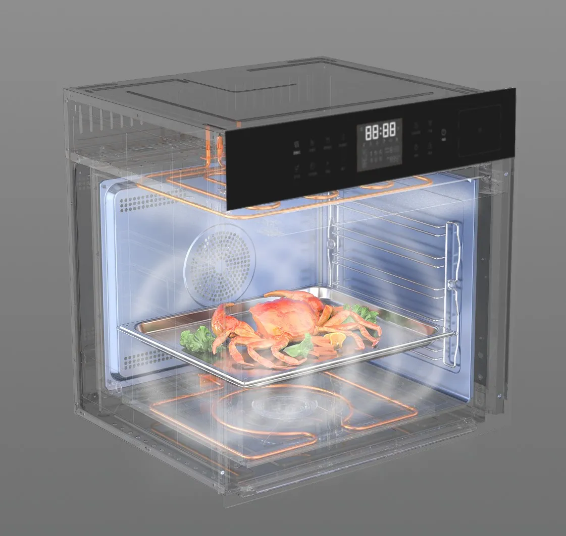 Cloud-Spray Pure-Steaming of Convection Combination Oven Cloud-Spray Pure-Steaming of Convection Combination Oven