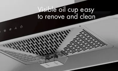 Smooth Oil Cup of Small Kitchen Vent Hood Smooth Oil Cup of Small Kitchen Vent Hood