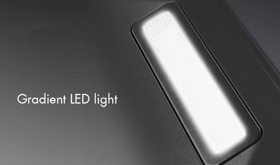 Gradient LED light of Wall Range Hood Gradient LED light of Wall Range Hood