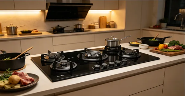 5-Burner Gas Range Top 36 Inch 5-Burner Gas Range Top 36 Inch